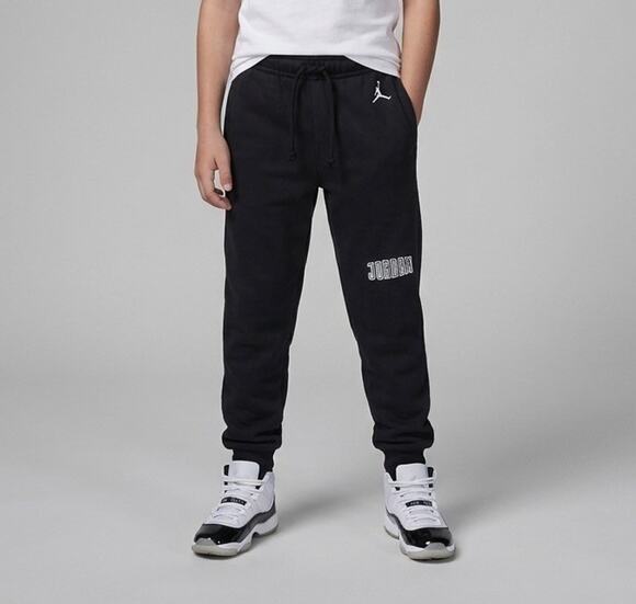 Jordan Other - Jordan Boys Small Black Flight Fleece Jogger Sweatpants Jumpman Logo